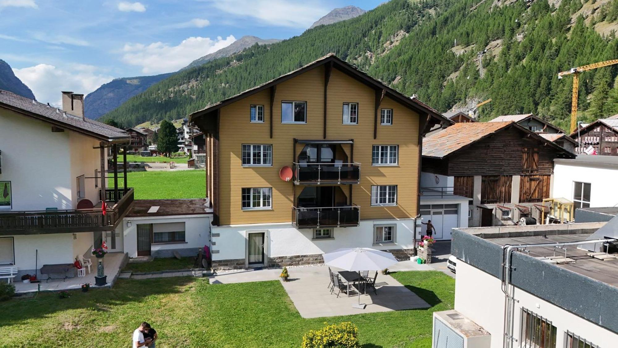 Haus Chalet Arnika Saas-Grund Exterior foto